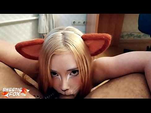 ❤️ Kitsune swallow dick agus cum ina bhéal ️❌ Porn linn ️❤